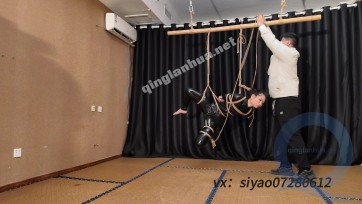 【山鬼工作室】绳奴葡萄各种空中悬吊