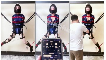 【糖糖工作室】小侦探伪娘线下体验惨遭惨遭严刑拷问！阳具口罩堵死呜呜求饶 + 郊狼电击全身抽搐，最后触手怪飞机杯强制榨精喷射